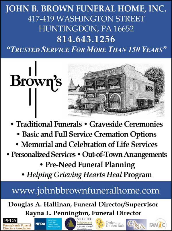 John B. Brown Funeral Home, Inc. <center>John B. Brown Funeral Home, Inc. | <b><a href="https://www.johnbbrownfuneralhome.com" target="_blank" rel="noopener noreferrer">CLICK HERE to view the website</a></b></center>