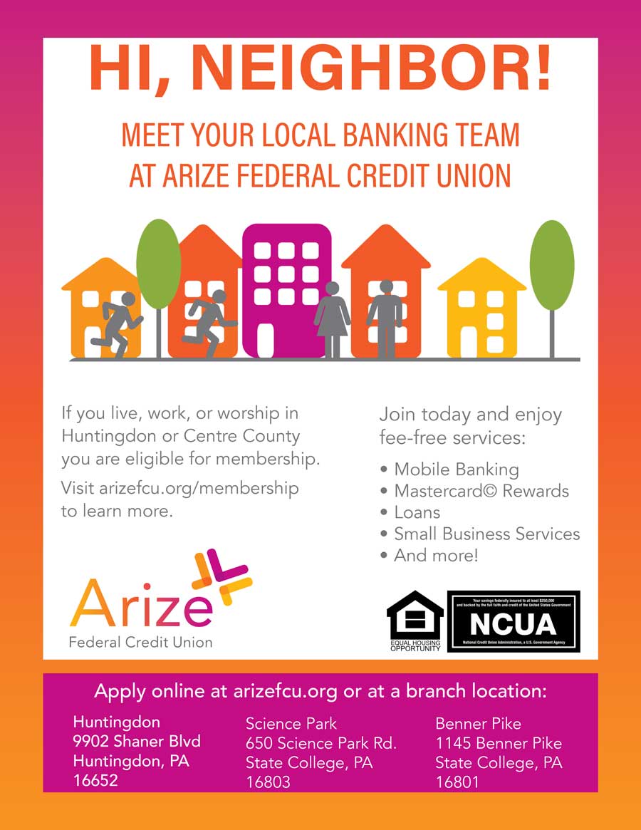 Arize Federal Credit Union <center>Arize Federal Credit Union | <b><a href="https://www.arizefcu.org" target="_blank" rel="noopener noreferrer">CLICK HERE to view the website</a></b></center>