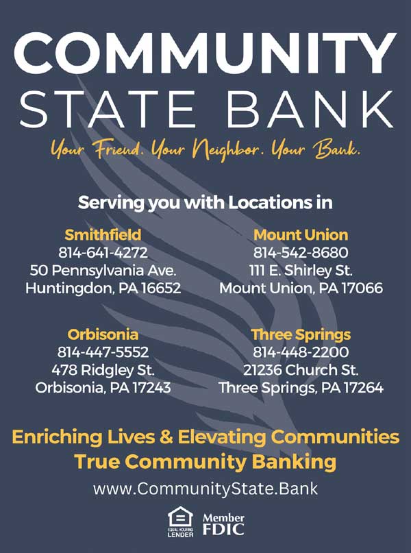 Community State Bank <center>Community State Bank | <b><a href="https://communitystate.bank/" target="_blank" rel="noopener noreferrer">CLICK HERE to view the website</a></b></center>
