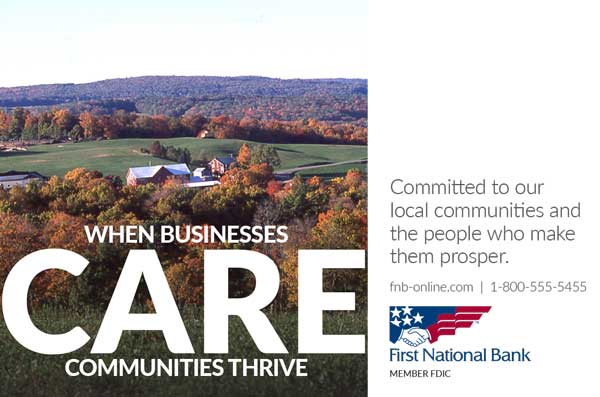 First National Bank <center>First National Bank | <b><a href="https://www.fnb-online.com/" target="_blank" rel="noopener noreferrer">CLICK HERE to view the website</a></b></center>