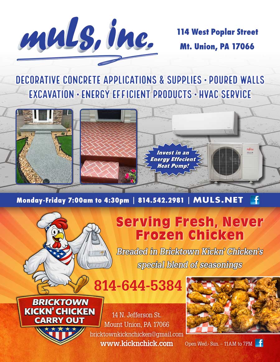 Muls, Inc. | Bricktown Kickn' Chicken Carry Out <center>Muls, Inc. | <b><a href="https://muls.net" target="_blank" rel="noopener noreferrer">CLICK HERE to view the website</a></b></center><center>Bricktown Kickn' Chicken Carry Out | <b><a href="https://www.kicknchick.com/" target="_blank" rel="noopener noreferrer">CLICK HERE to view the website</a></b></center>