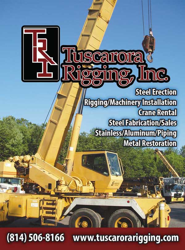 Tuscarora Rigging, Inc. <center>Tuscarora Rigging, Inc. | <b><a href="https://www.tuscarorarigging.com" target="_blank" rel="noopener noreferrer">CLICK HERE to view the website</a></b></center>